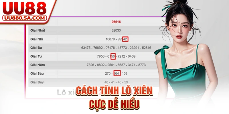 Cách tính lô xiên cực dễ hiểu
