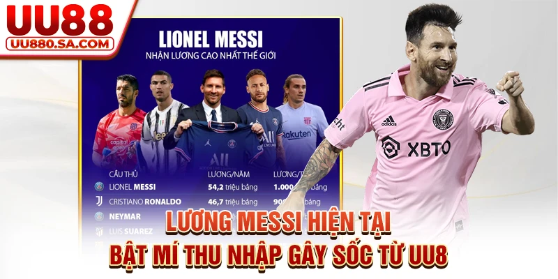 Lương Messi Hiện Tại - Bật Mí Thu Nhập Gây Sốc Từ UU8