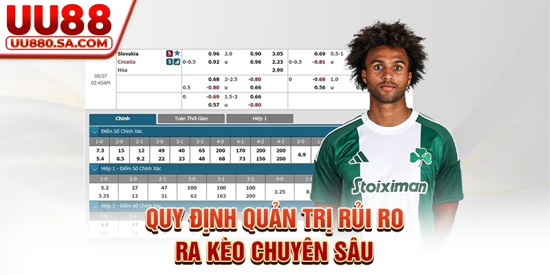 Quy định quản trị rủi ro ra kèo chuyên sâu